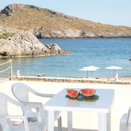 Beachfront Studio Kyma West ~ Crete'S Hidden Gem Kaloi Limenes Extérieur photo